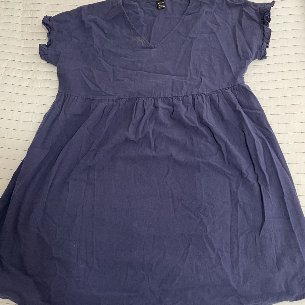 Shein blue dress